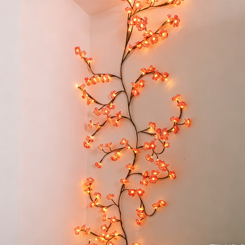 LED Mood Lighting Floral Vine Flexible USB Powered with Remote Control