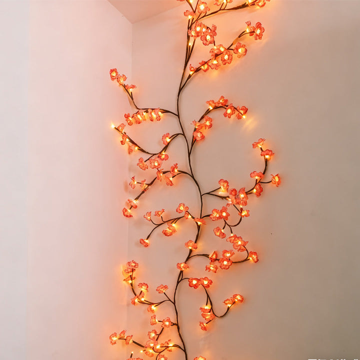 LED Mood Lighting Floral Vine Flexible USB Powered with Remote Control