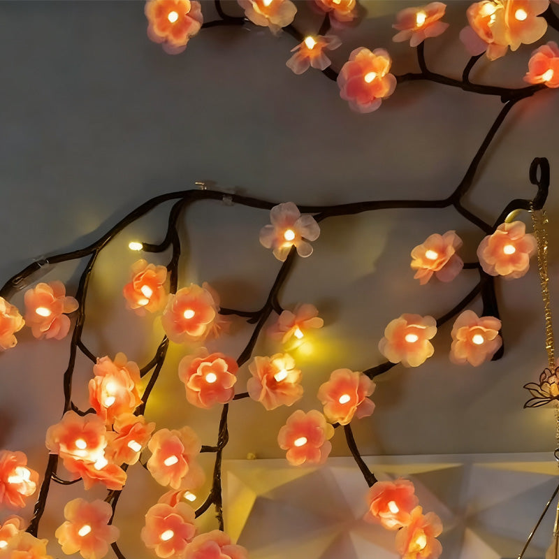 LED Mood Lighting Floral Vine Flexible USB Powered with Remote Control