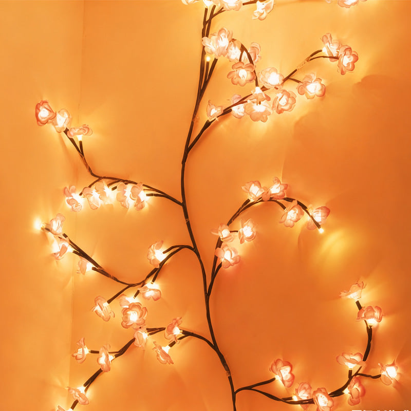 LED Mood Lighting Floral Vine Flexible USB Powered with Remote Control