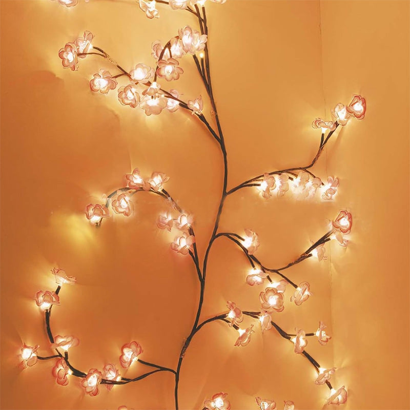 LED Mood Lighting Floral Vine Flexible USB Powered with Remote Control