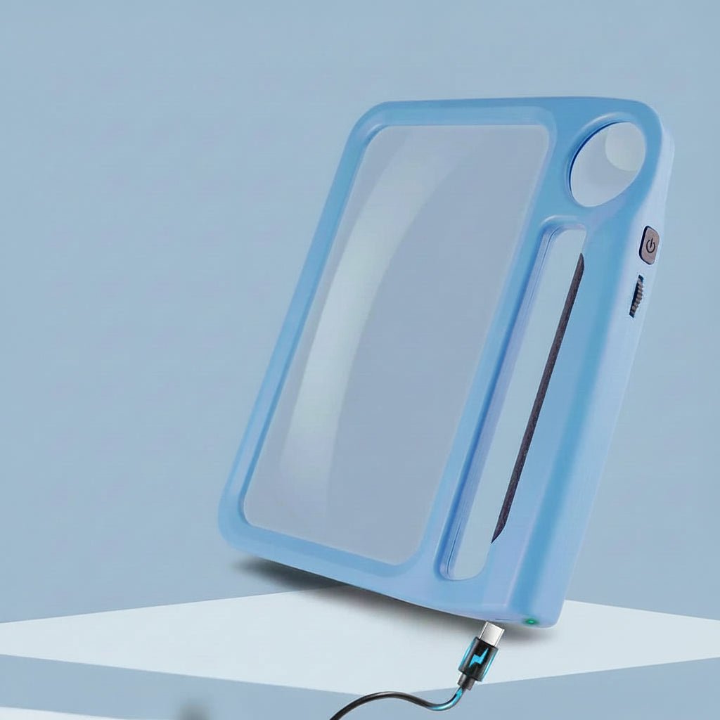 LED Reading Magnifier | Lit Page Lens With A Spot Lens