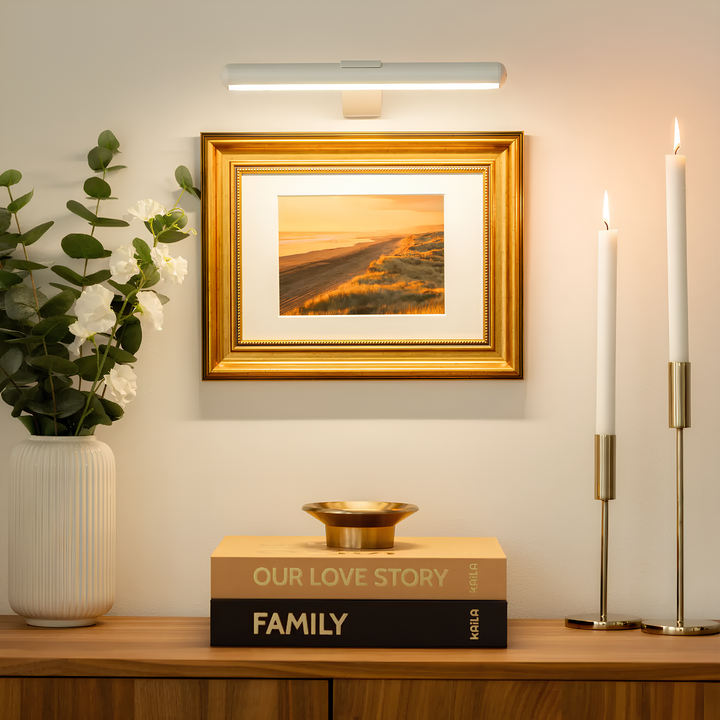 LED Wall Light Wireless Rechargeable Adjustable with Remote Control