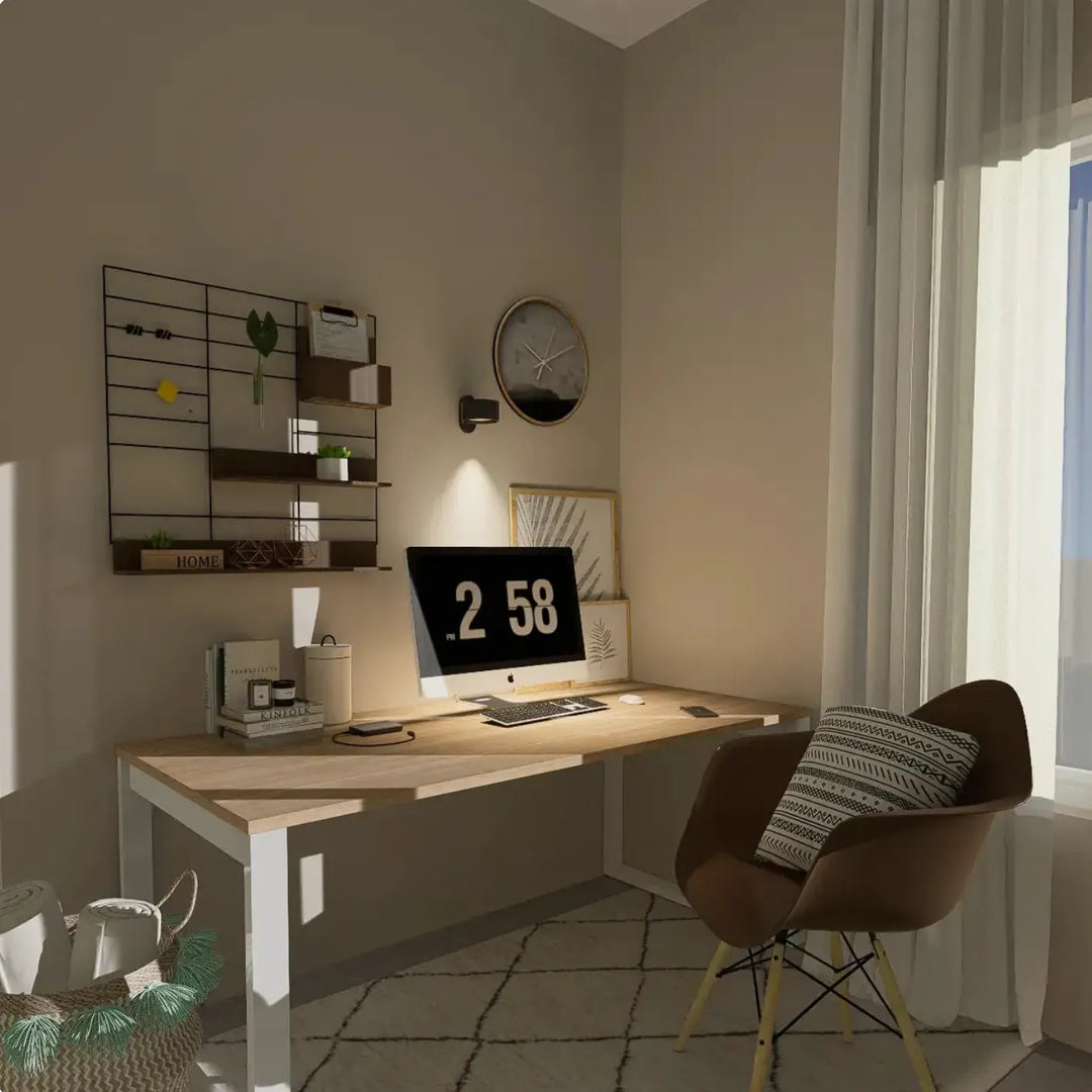LED Wall Light with No-Drill Mounting | Cable-Free Fixing | Warm Glow for Bedroom, Living Room and Hallway Use