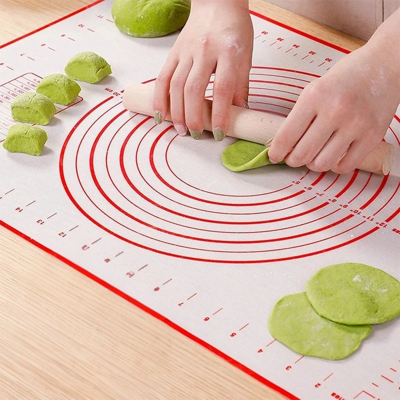 Large Non-Stick Silicone Baking Mat Dishwasher-Safe