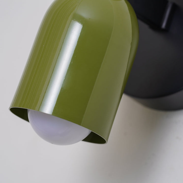 Retro Double-Head Wall Sconce Adjustable Swivel Shades 16