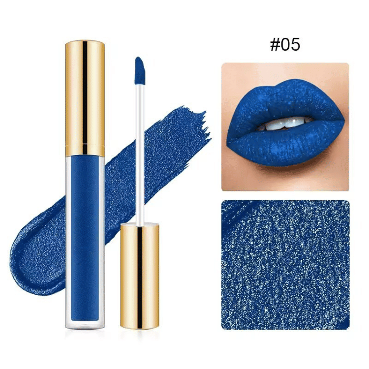 Liquid Lipstick for Women | Chamomile &amp; Soy Extract Formula | 12-Hour Fade-Resistant Colour with Mirror-Like Gloss