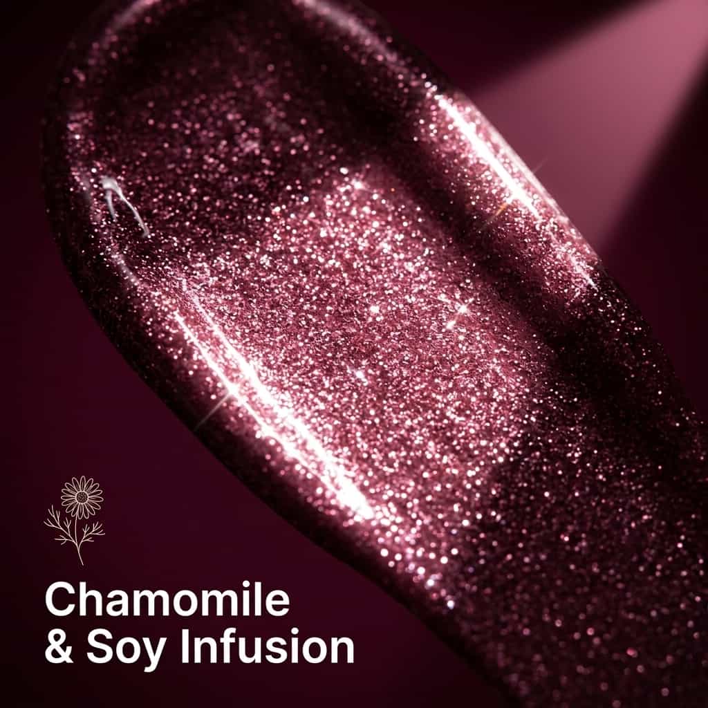 Liquid Lipstick for Women | Chamomile &amp; Soy Extract Formula | 12-Hour Fade-Resistant Colour with Mirror-Like Gloss