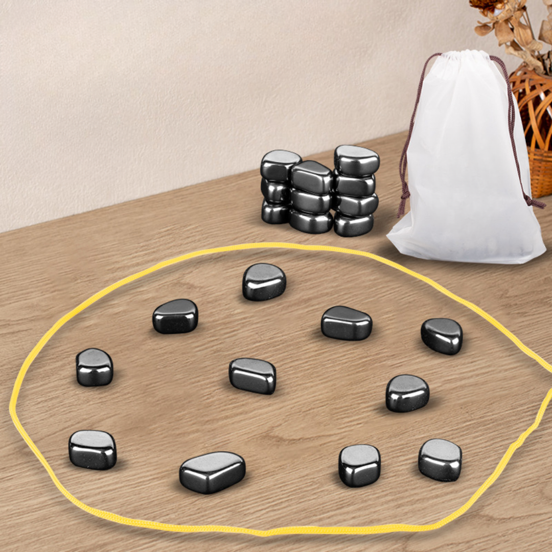 Magnetic Chess Game Set | Strong Magnetic Pieces Resist Fading | Storage Bag &amp; Spinner Included for Family Play