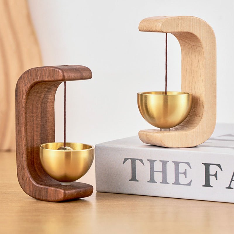 Magnetic Door Chime | Suspended Bell On A Curved Frame