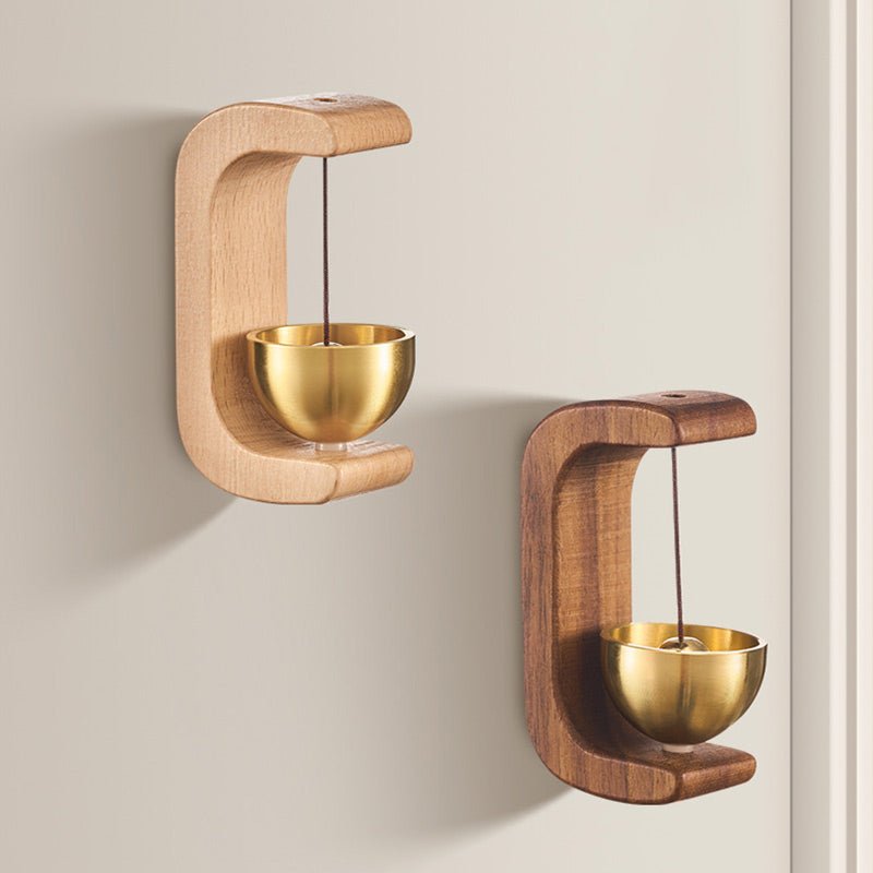 Magnetic Door Chime | Suspended Bell On A Curved Frame