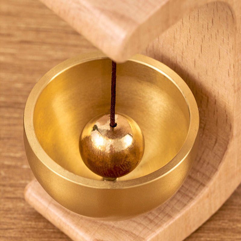 Magnetic Door Chime | Suspended Bell On A Curved Frame