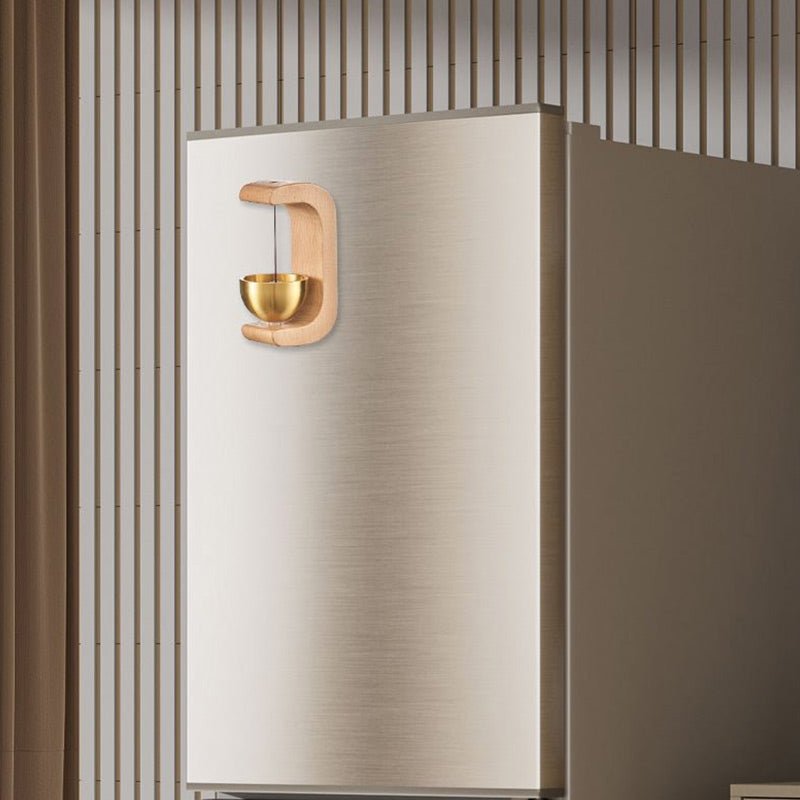 Magnetic Door Chime | Suspended Bell On A Curved Frame