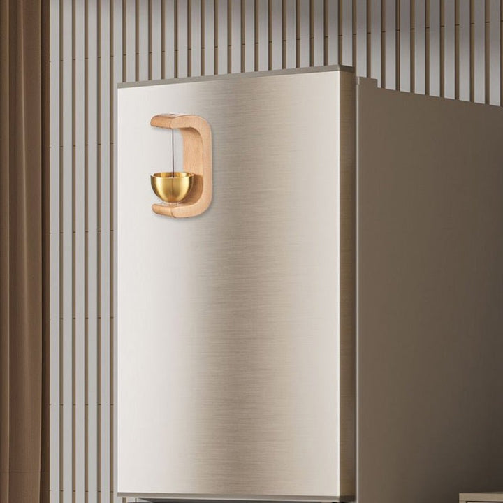 Magnetic Door Chime | Suspended Bell On A Curved Frame