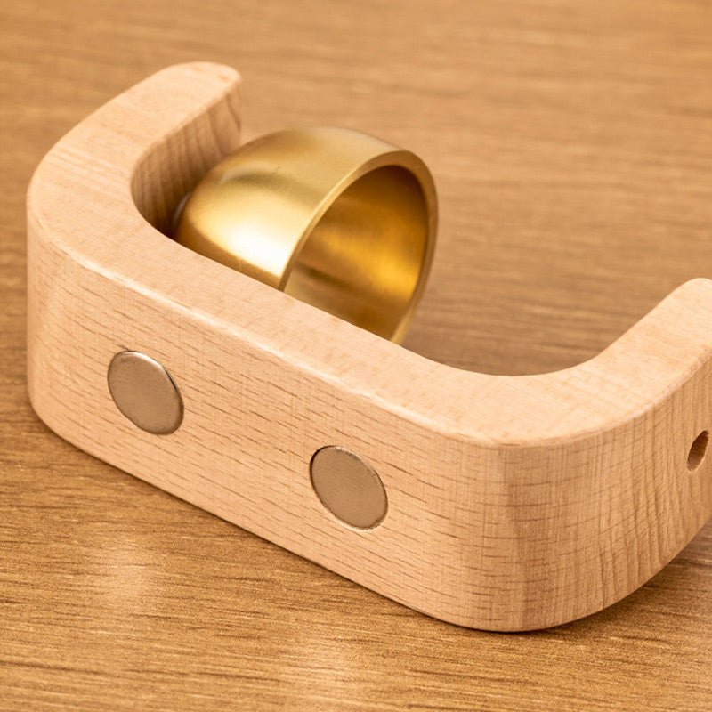 Magnetic Door Chime | Suspended Bell On A Curved Frame