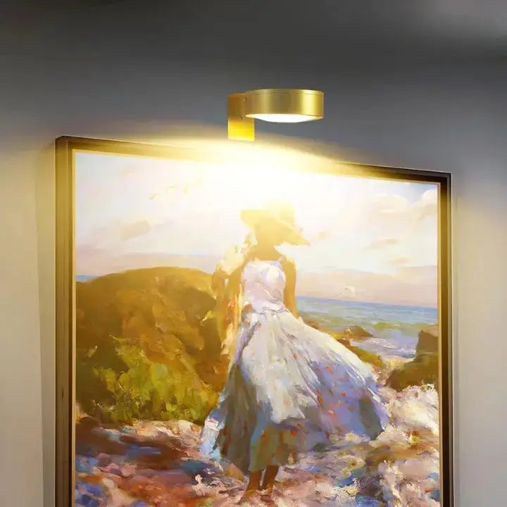 Magnetic LED Picture Light | Wireless Battery Wall Spotlight for Frames