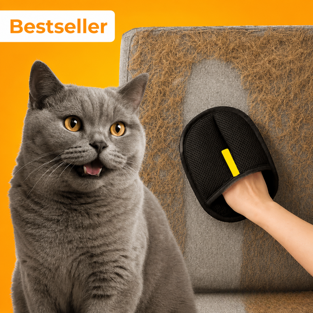 Magnetic Pet Hair Remover Brush | Reusable, No Refills Needed | Removes Fur from Clothes, Sofas, Car Seats & More