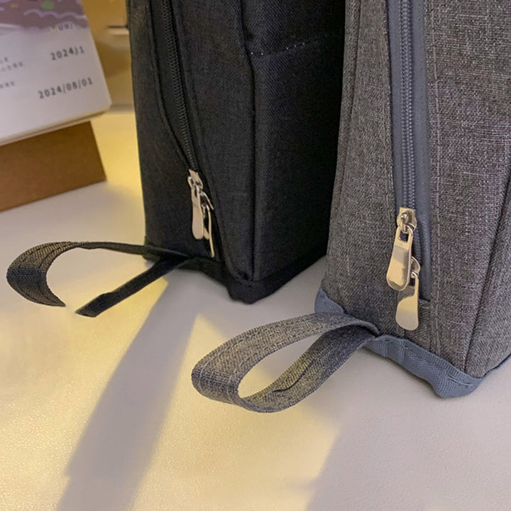 Makeup Organizer Bag Waterproof Foldable Stand-Up with Reinforced Base