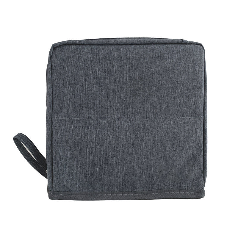 Makeup Organizer Bag Waterproof Foldable Stand-Up with Reinforced Base