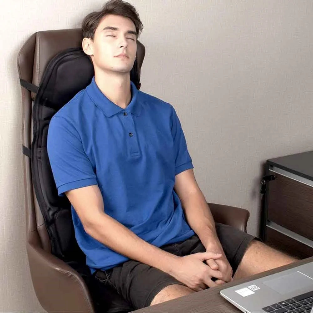 Massage Seat Cushion | Eight Modes, Wired Controller
