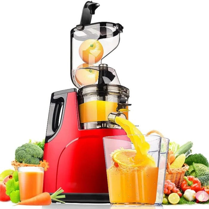 Masticating Juicer Wide Chute Electric DC Motor with Residue Separation