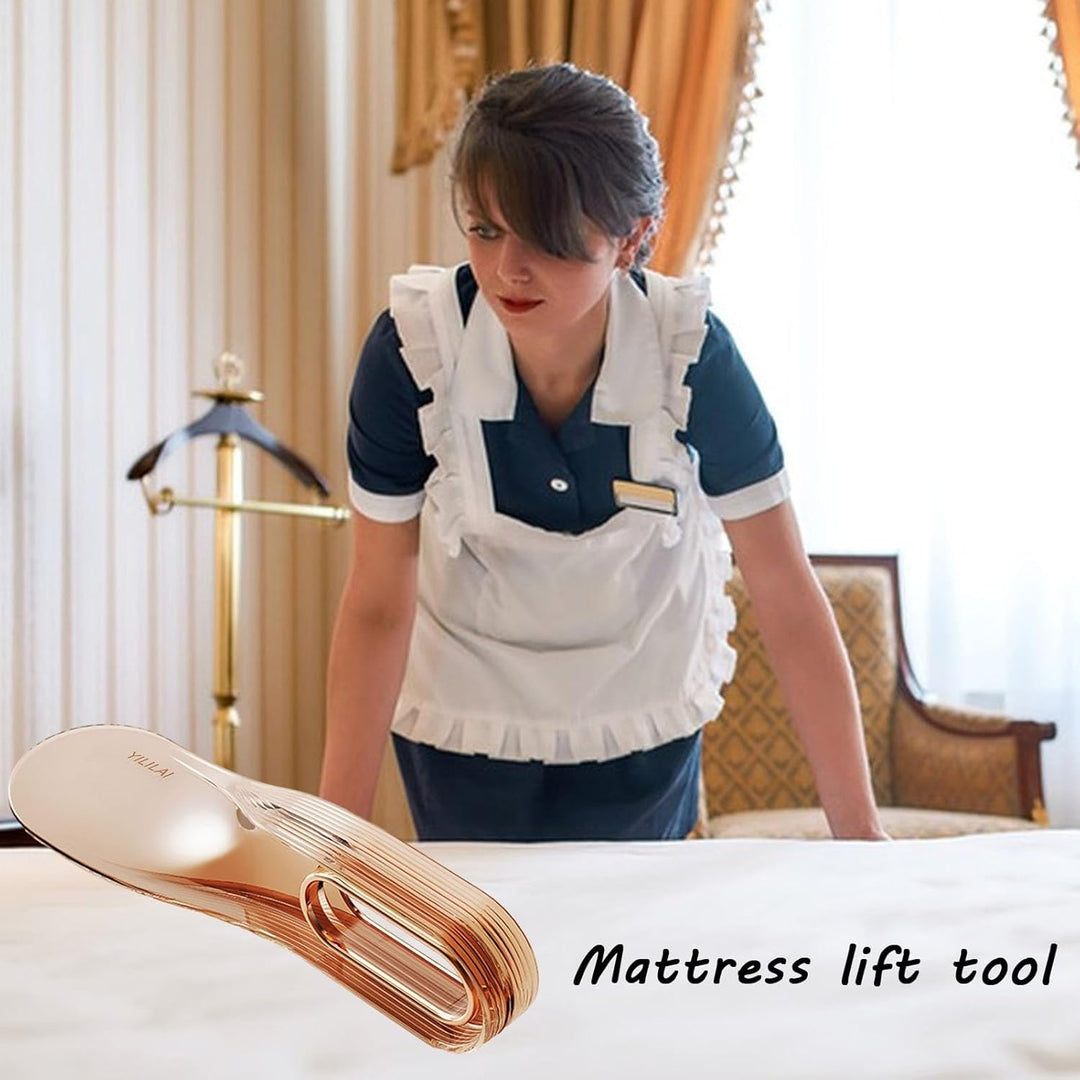 Mattress Lifter Ergonomic Bed Wedge Lightweight with Angled Leverage Design