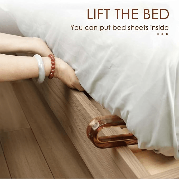 Mattress Lifter Ergonomic Bed Wedge Lightweight with Angled Leverage Design