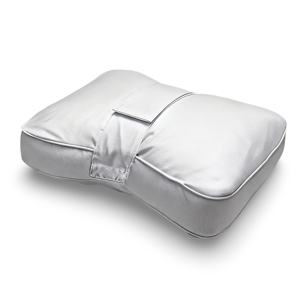 Memory Foam Knee Pillow | Shaped Cushion With A Leg Strap