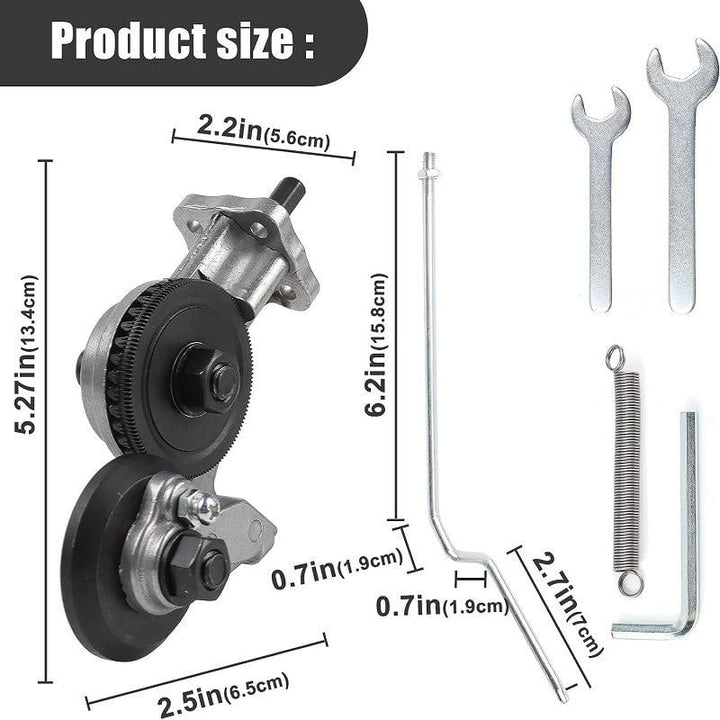 Metal Cutting Drill Attachment Alloy Steel Nibbler with Protective Guard