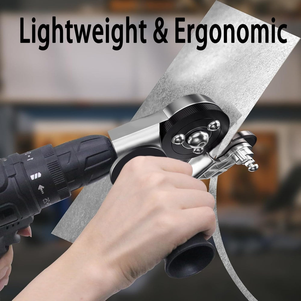 Metal Cutting Drill Attachment Alloy Steel Nibbler with Protective Guard
