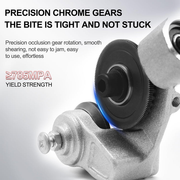 Metal Cutting Drill Attachment Alloy Steel Nibbler with Protective Guard