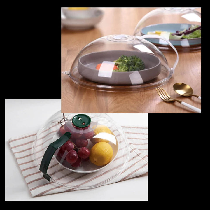 Microwave Splatter Cover with Steam Hole | Reusable Food-Safe Dishwasher-Safe Design | Keeps Interior Splash-Free