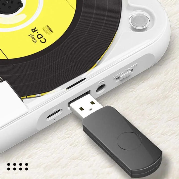 Mini CD Player | Portable Bluetooth Disc Player