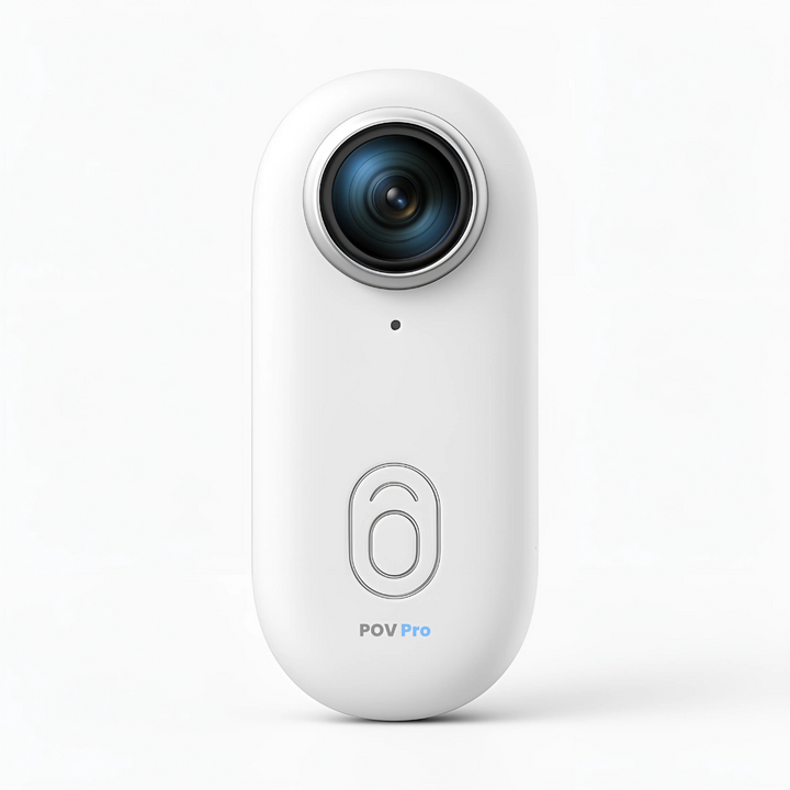 Mini Wireless Camera 2K | 360° View, Electronic Stabilisation &amp; Slow Motion | Magnetic Clip, Long Battery Life
