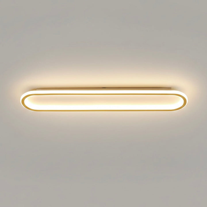 Modern Geometric LED Ceiling Light | Dimmable | Black, Gold &amp; Rose Gold | 40–100 cm