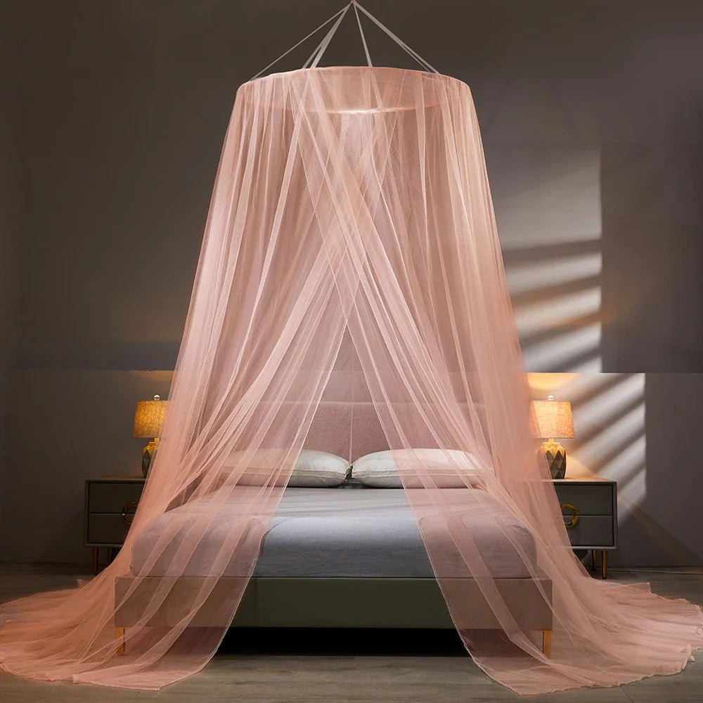 Mosquito Net Bed | Hanging Canopy With A Full Floor Drop