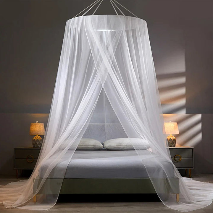 Mosquito Net Bed | Hanging Canopy With A Full Floor Drop