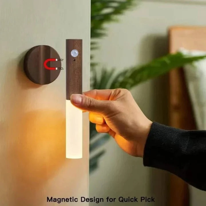 Motion Sensor Night Light USB-C Rechargeable Auto Shut-Off