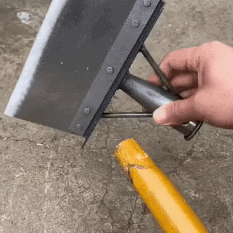 Multi-Function Cleaning Scraper Shovel | Slim Blade for Weeding &amp; Deep Cleaning | Ergonomic Grip for Patios, Driveways