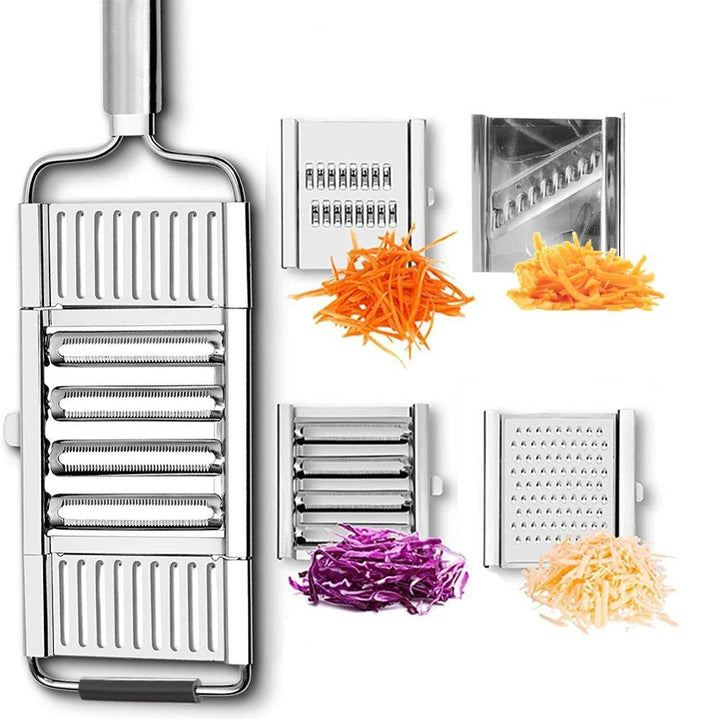 Multi-Purpose Vegetable Slicer | Four Blades In One Frame
