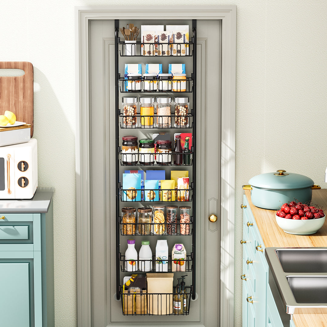 Multi-Tier Door Hanging Storage Basket Space Saving Organiser