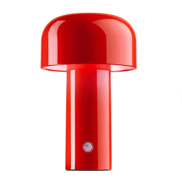Mushroom Table Lamp | Domed Shade, High-Gloss Finish