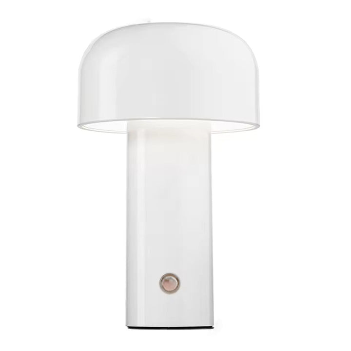 Mushroom Table Lamp | Domed Shade, High-Gloss Finish