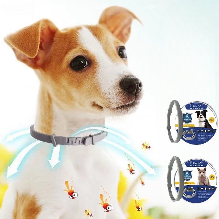 Natural Flea &amp; Tick Collar for Dogs &amp; Cats | Waterproof &amp; Chemical-Free
