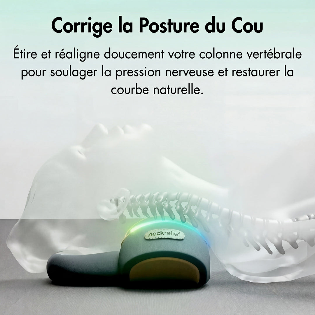 Neck and Shoulder Massager | Heat &amp; Vibration Therapy | Portable, Ergonomic Design with Adjustable Intensity Modes