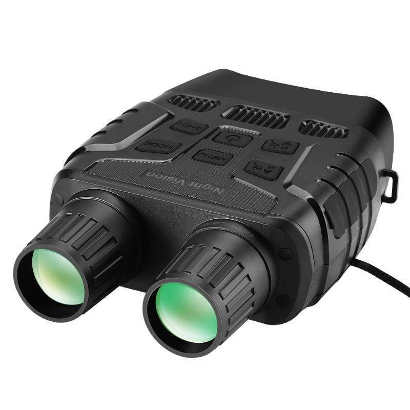 Night Vision Binoculars with Built-In Display | 300 Metre Range, 4x Zoom | Records Video and Photos to TF Card