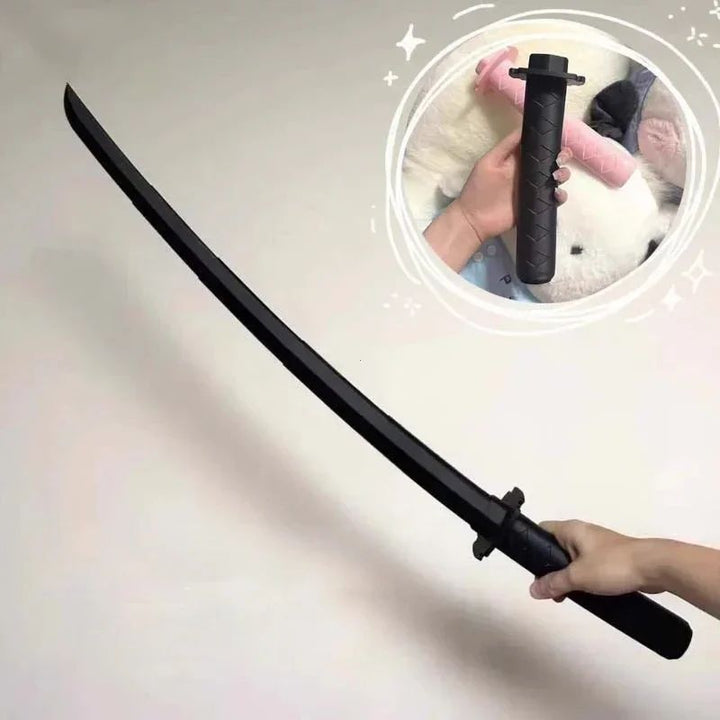 Ninja Costume Weapon Set Halloween | Sword, Dagger &amp; Darts Included | Lightweight Plastic for Kids&