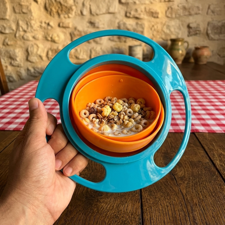 Non-Slip Baby Bowl | Suction Base with Easy-Grip Handles | Spill-Free Mealtimes for Independent Little Eaters Every Day