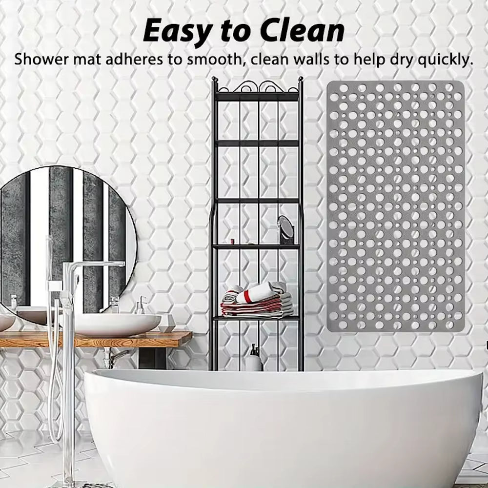 Non Slip Bathroom Mats | Suction Backed Shower And Bath Mat