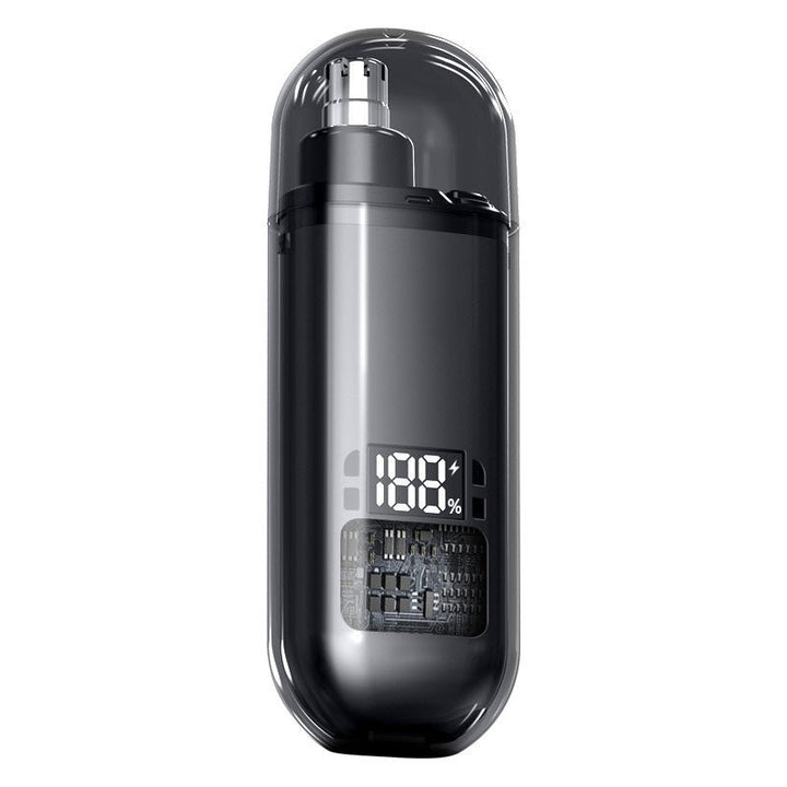 Nose Hair Styling Tool Waterproof Rechargeable with LED Battery Display
